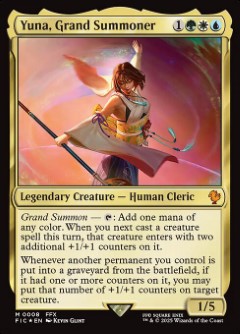 Yuna, Grand Summoner Final Fantasy Commander decks